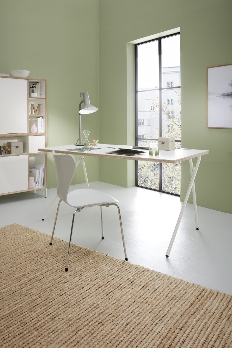 Plato opklapbaar secretaire / bureau van Müller Möbelwerkstätten