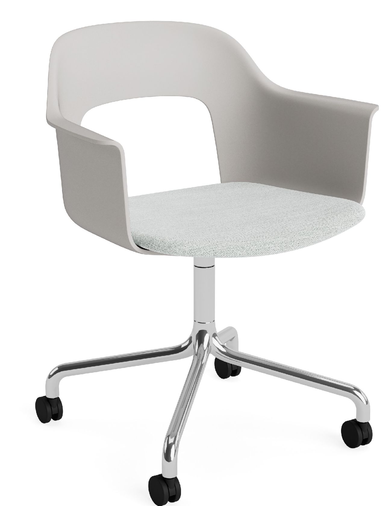 Layout fauteuil 263 met armleuningen van Hay