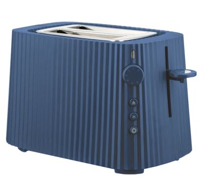MDL08 Plisse / Plissé broodrooster Alessi Blauw