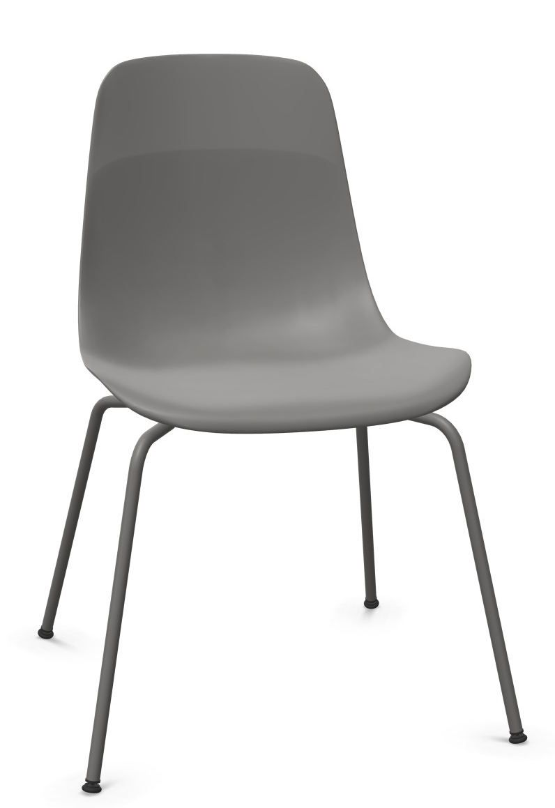 Elephantino stoel vierpotig LONDON GREY / LONDON GREY LACQUERED KRISTALIA uniek exemplaar.