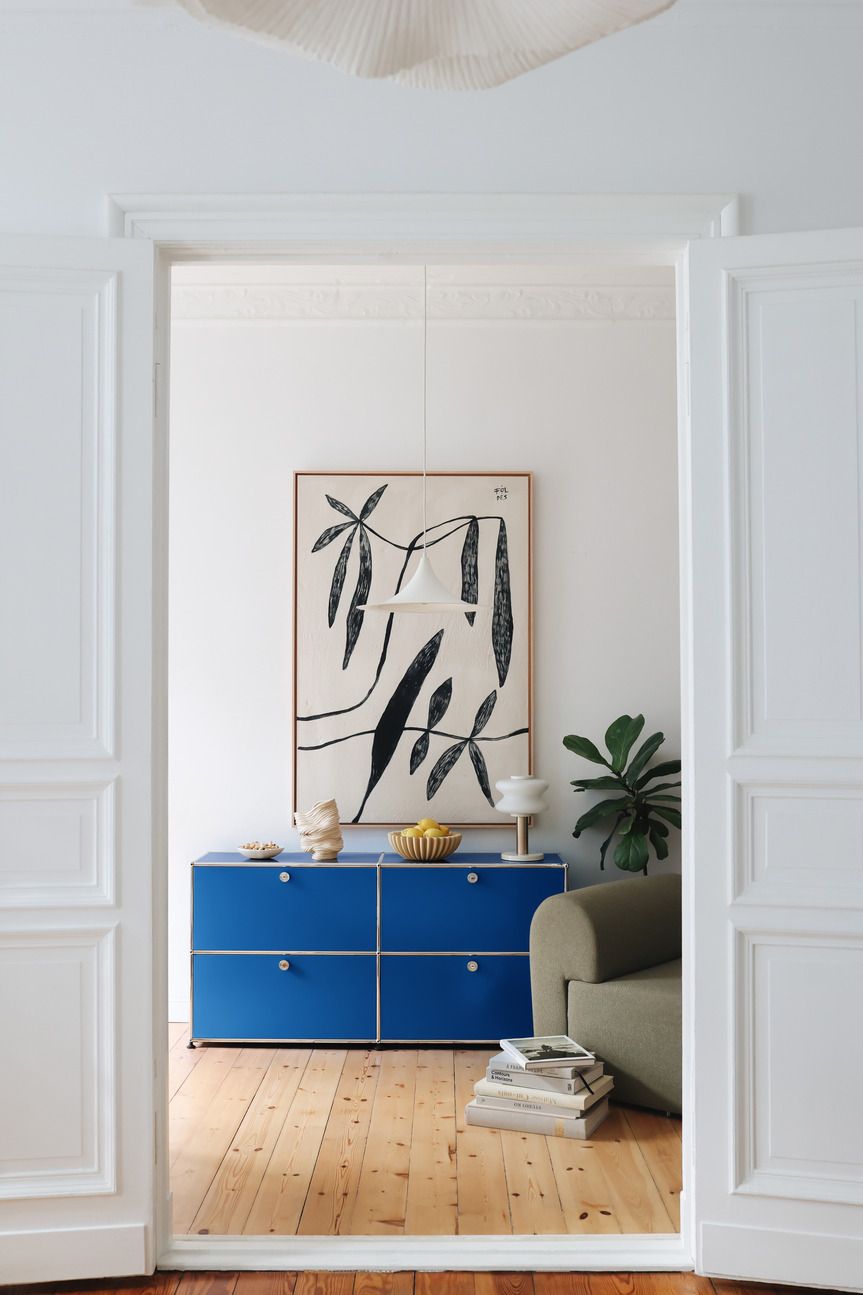 USM Haller dressoir E2 met 4 klapdeuren