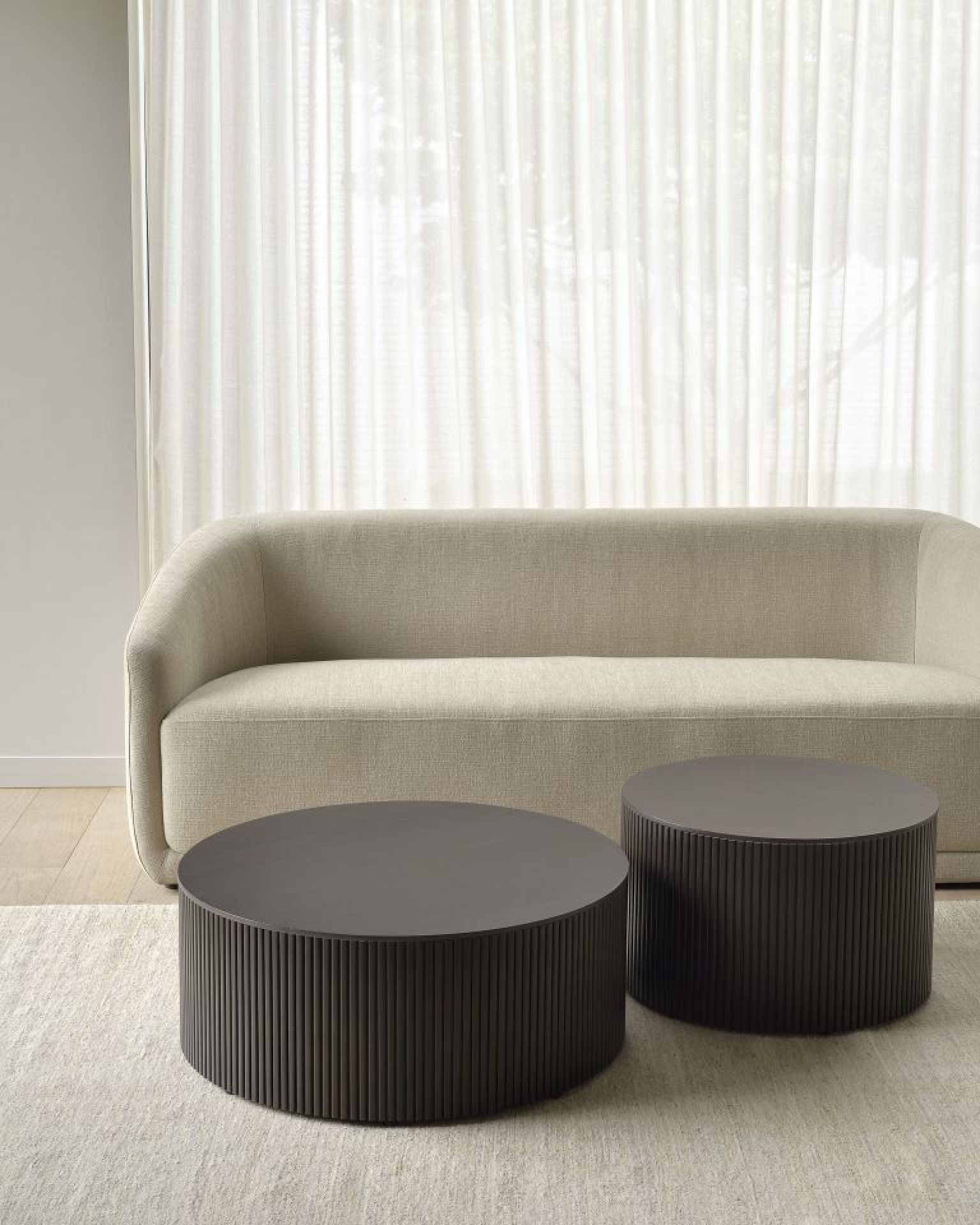 Roller Max salontafel, rond, mahonie, Ethnicraft