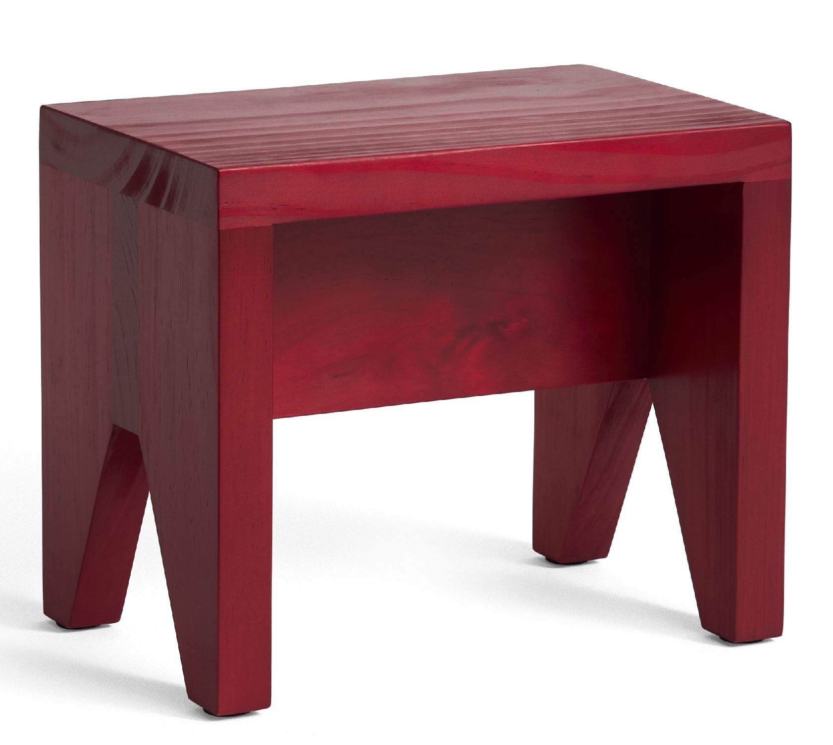 Manolito Stool Short Small kruk Hay rood