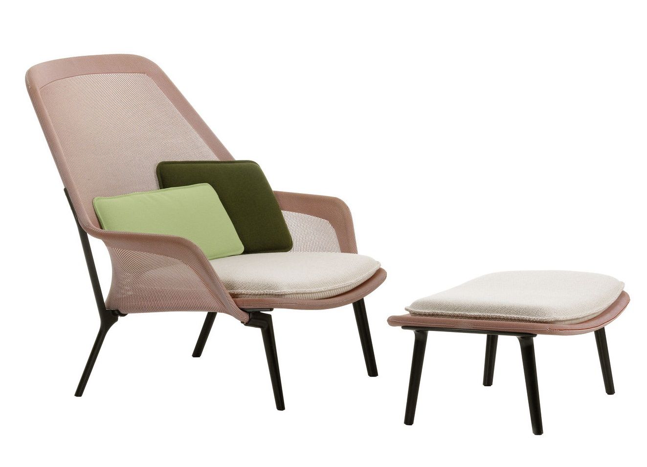 Slow Chair & Ottoman fauteuil Vitra