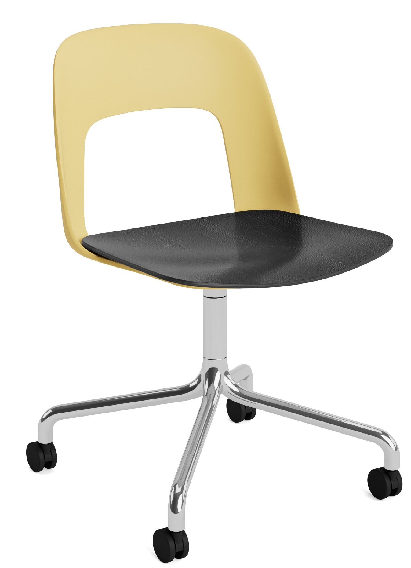 Layout Side Chair 162 draaistoel met vierpoot Hay