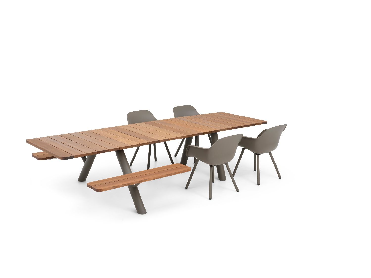 Panigiri Combo: combinatie van tafel en bank voor buiten, Extremis