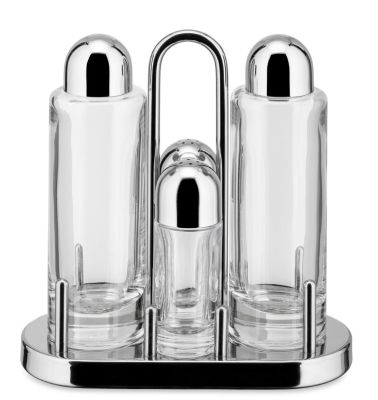 5070 Set voor olie, azijn, zout en peper van Alessi UNIEK EXEMPLAAR