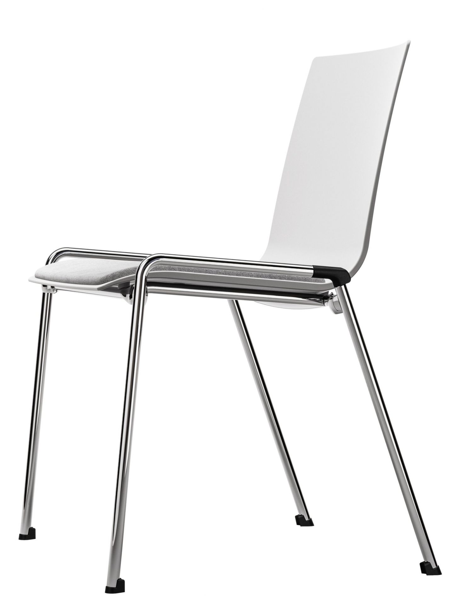 S 260  SP Stoel zonder armleuningen met spiegelbekleding Thonet