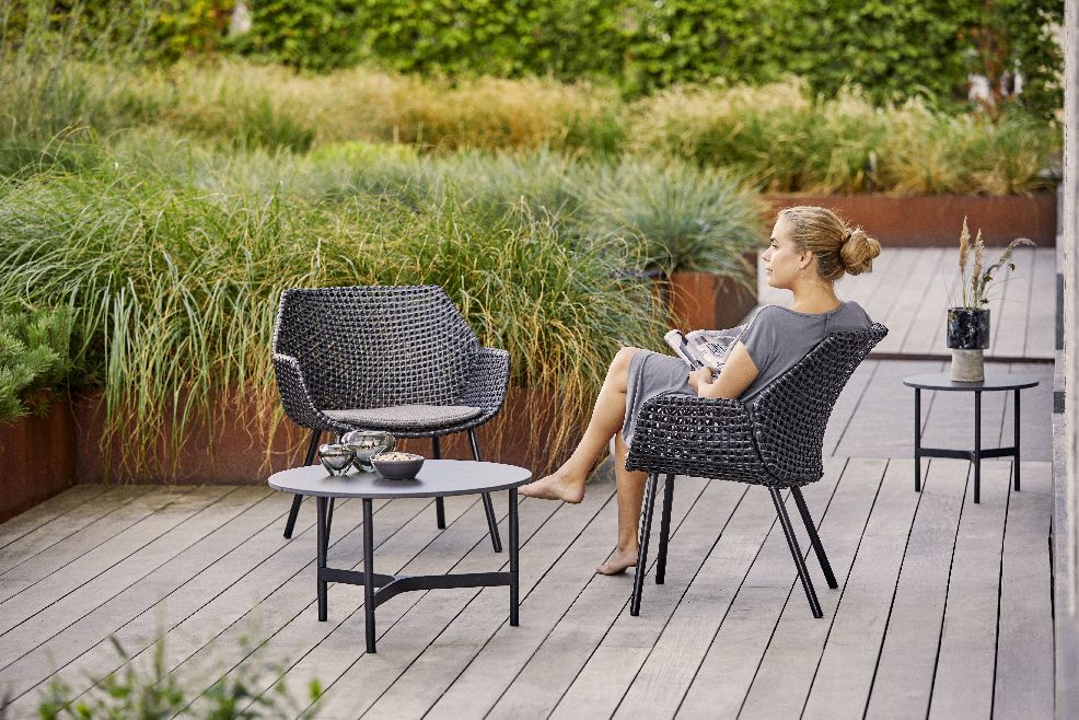Vibe Loune Chair fauteuil voor buiten van Cane-Line