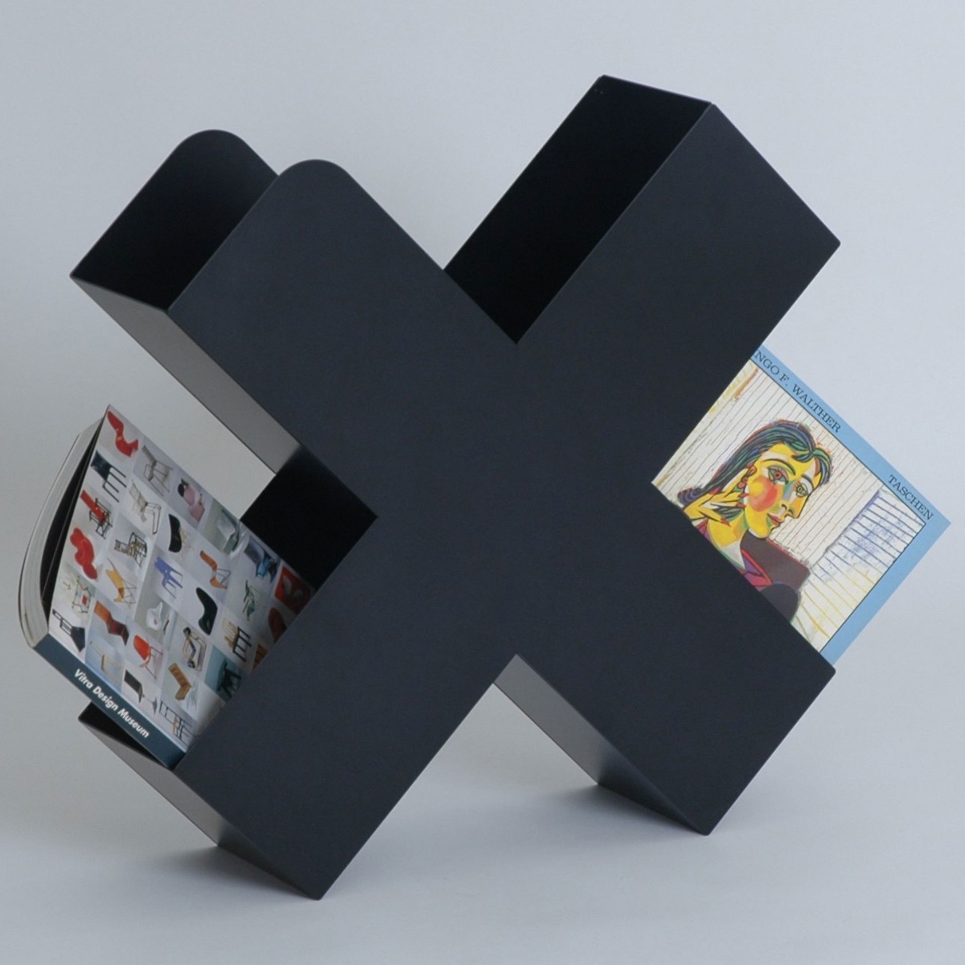 Bukan tijdschriftenhouder Mox zwart