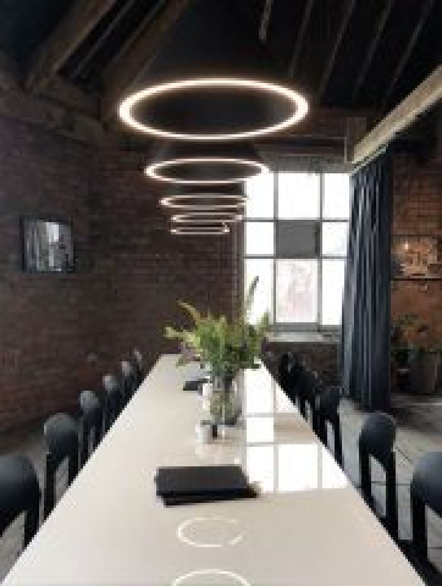 Annular Pendant hanglamp Zwart Woud