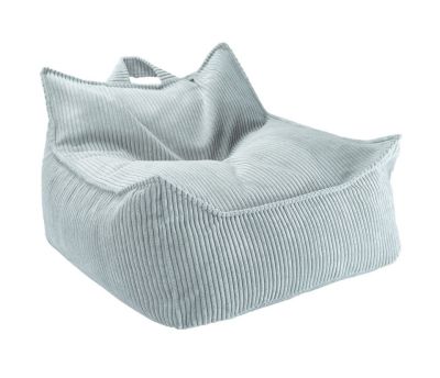Zitkussen voor kinderen, fauteuil, breedcord, pepermuntgroen, Wigiwama