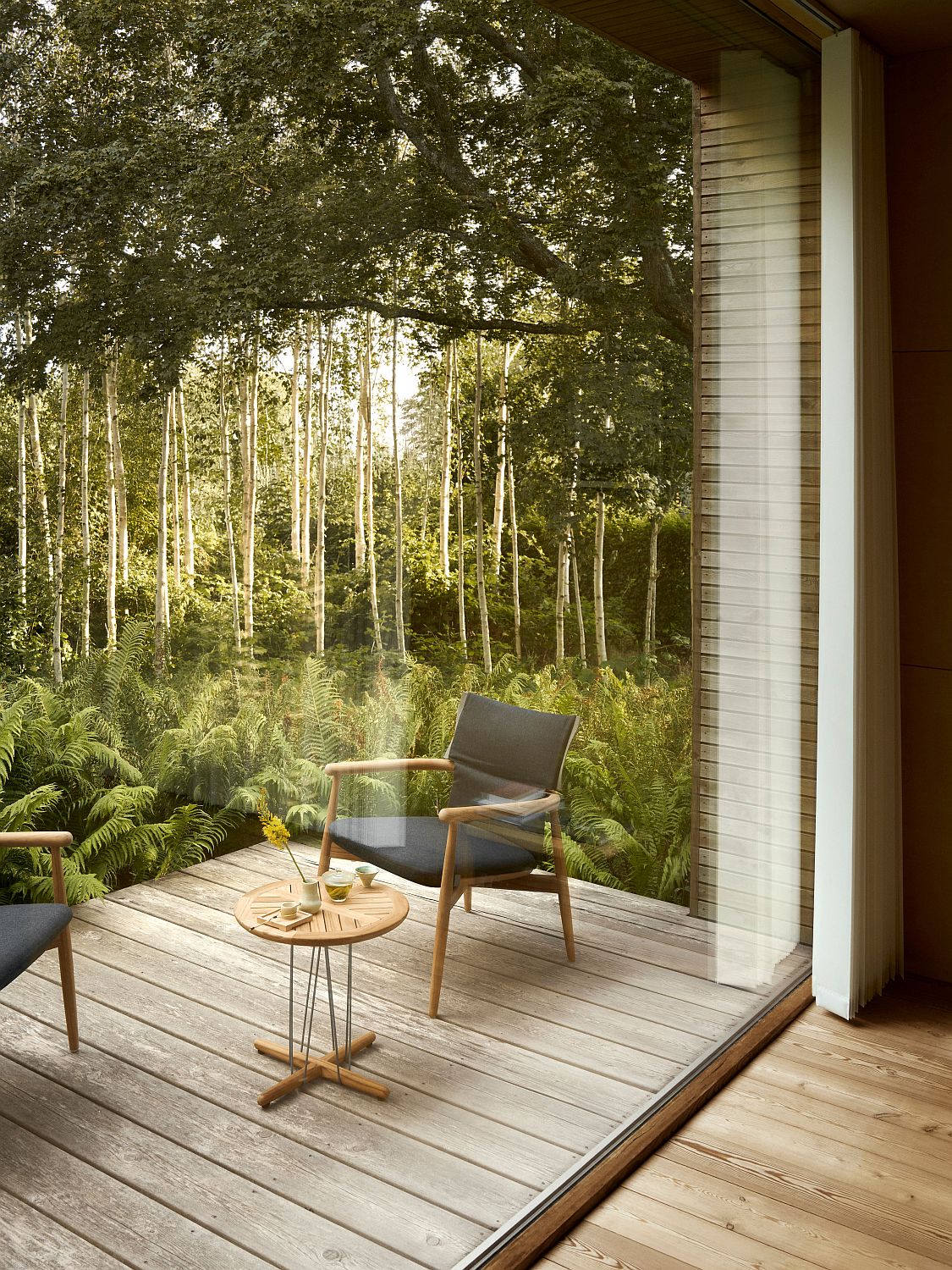 Embrace Outdoor Lounge Chair stoel met kussens van Carl Hansen & Søn
