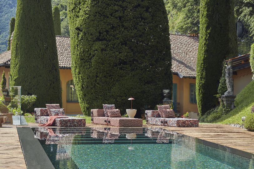 Trix Outdoor Chaise Longue / Lounger / Sofa Artemis Kartell