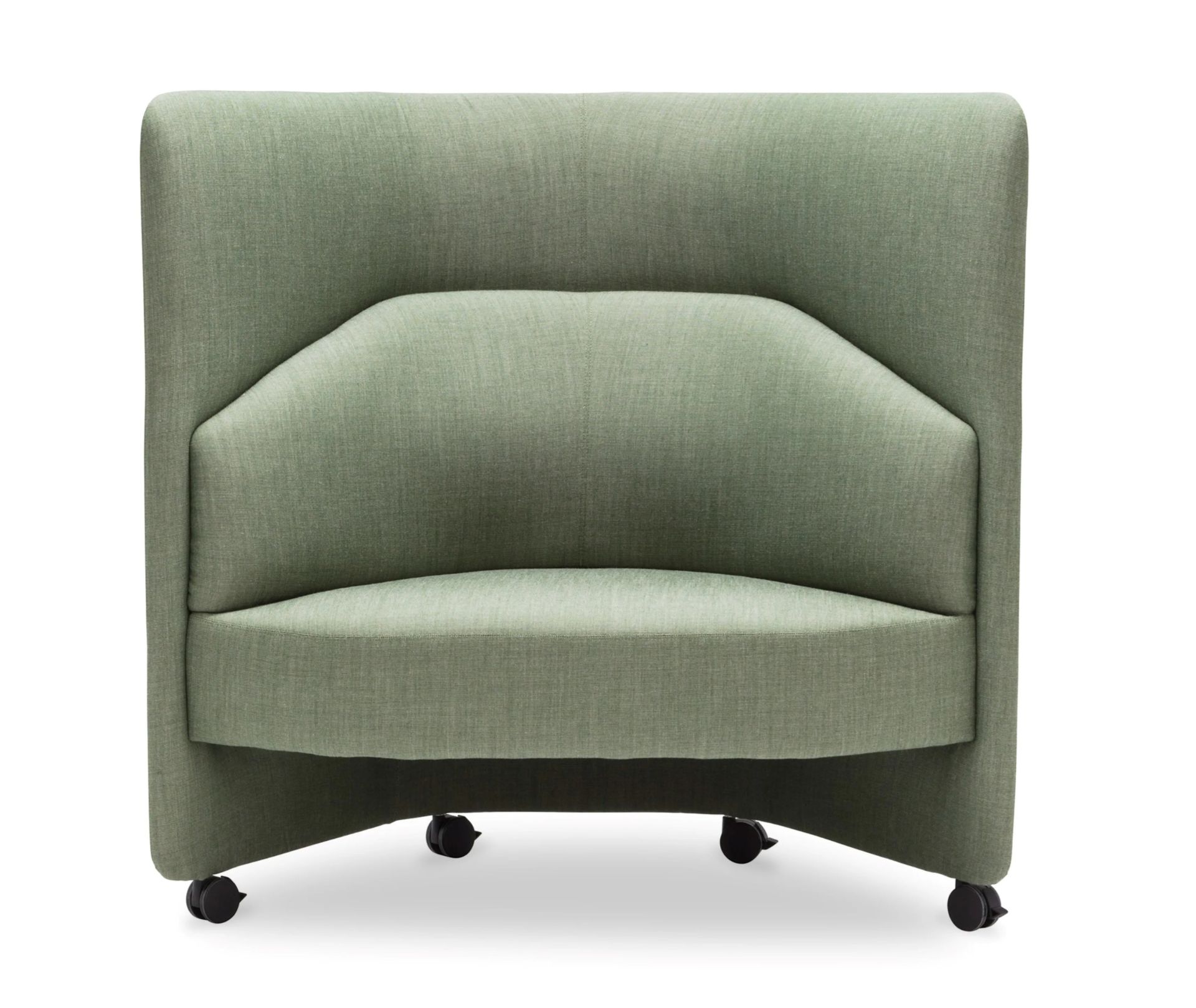 In OUT Office BU2250 / BU2251 loungestoel met paneel van Andreu World