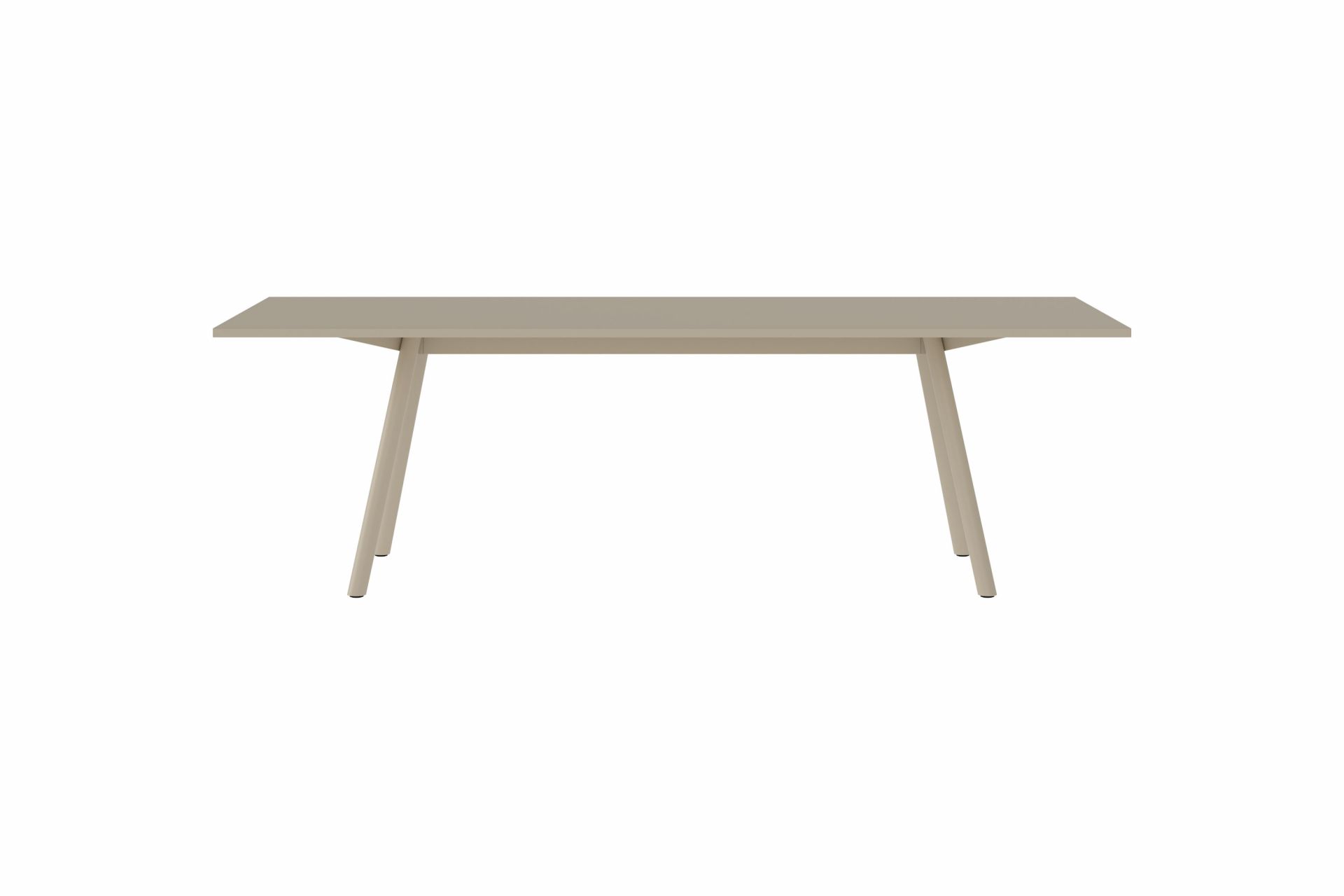New Tendency Masa Tischplatte in Beige, minimalistischer Esstisch für moderne Wohnräume.