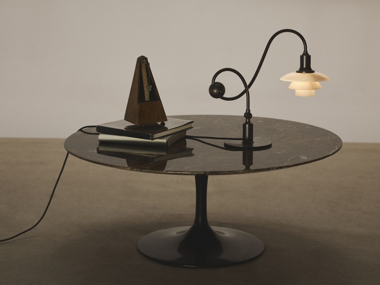 PH 1/1 Piano Tafellamp Dusty Terracotta Louis Poulsen