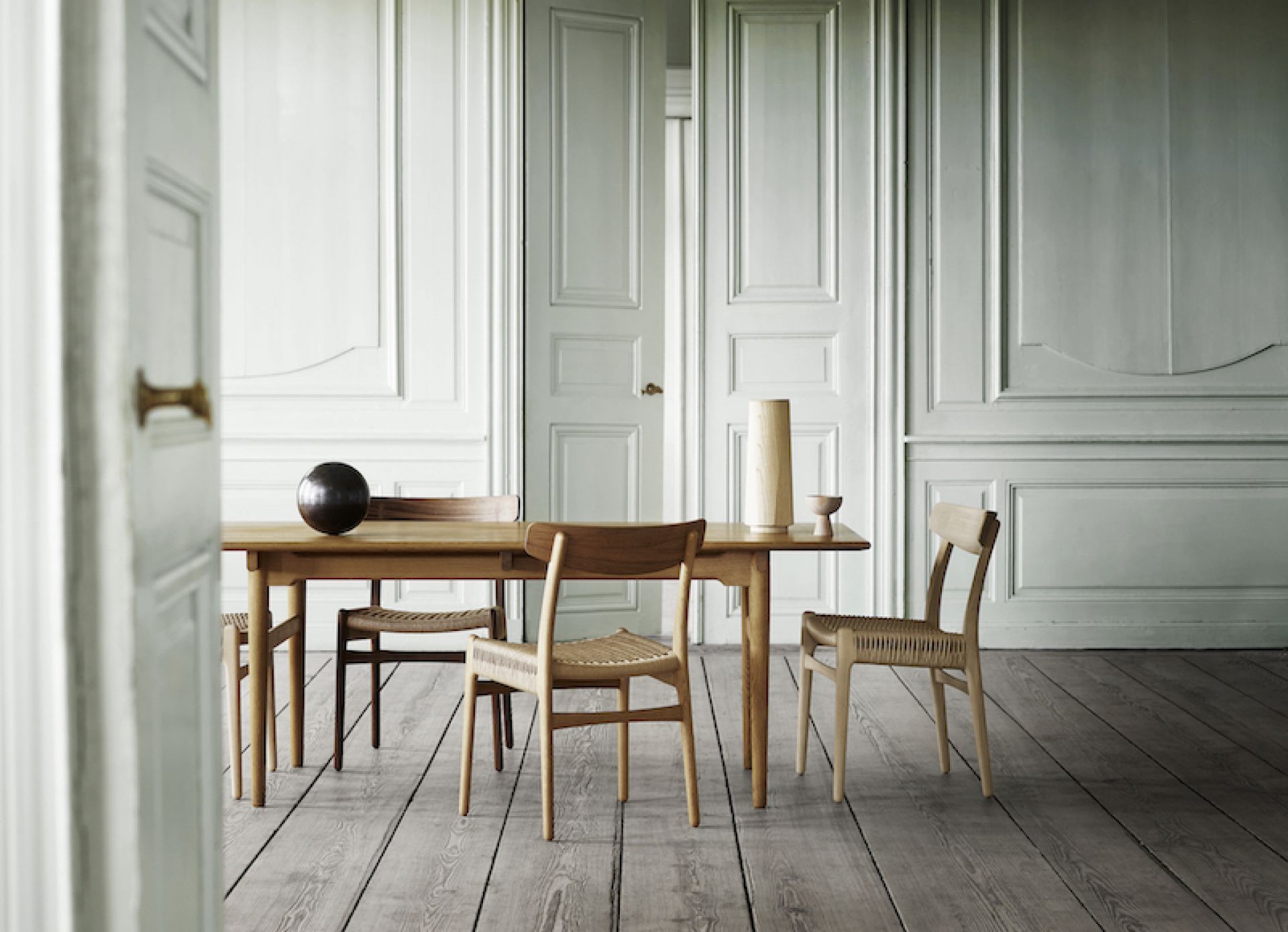 CH23 houten stoel van Carl Hansen & Søn
