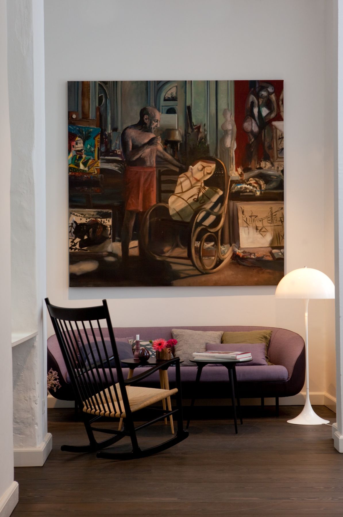 Panthella Floor staande lamp van Louis Poulsen