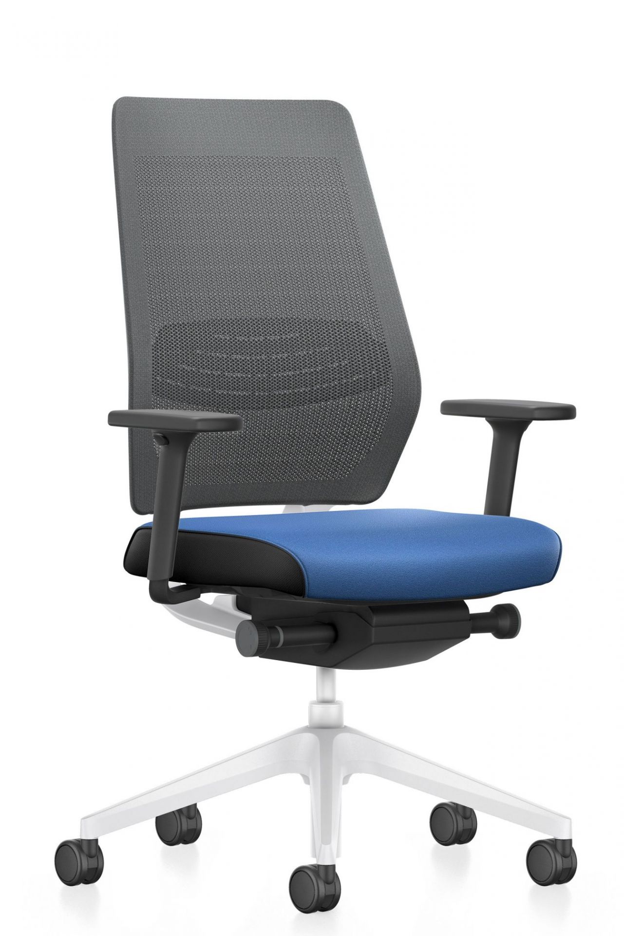 JOYCE IS3 JC211 Draaistoel, middelhoge rugleuning met gaas, Interstuhl
