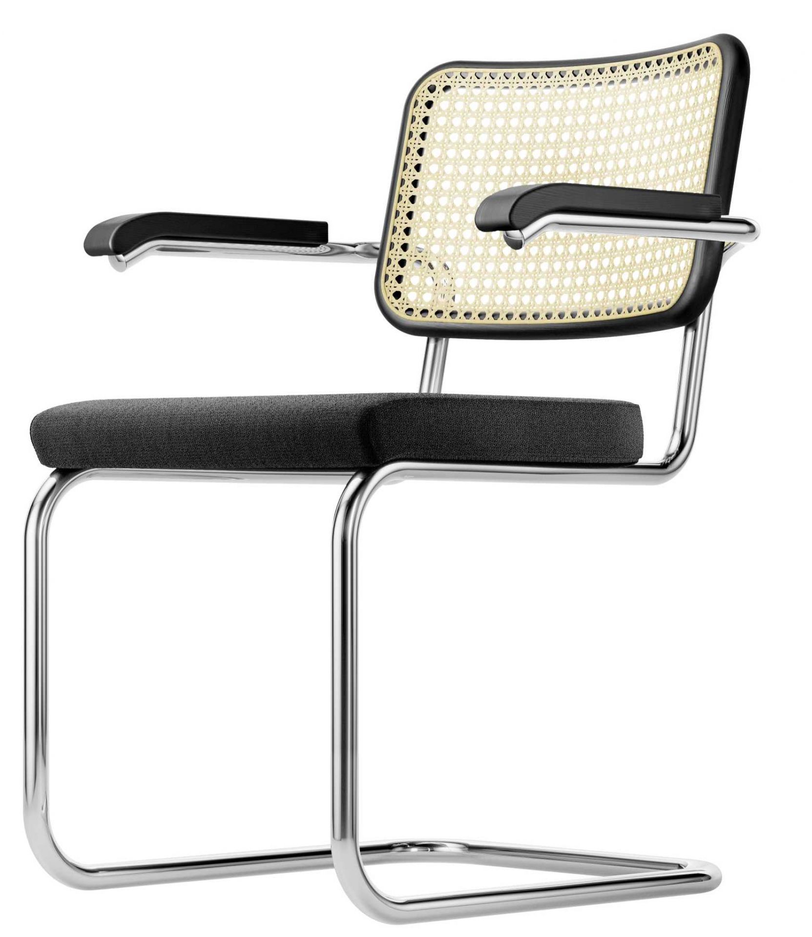 S 64 SPV Klassieke Thonet-swingstoel van stalen buis