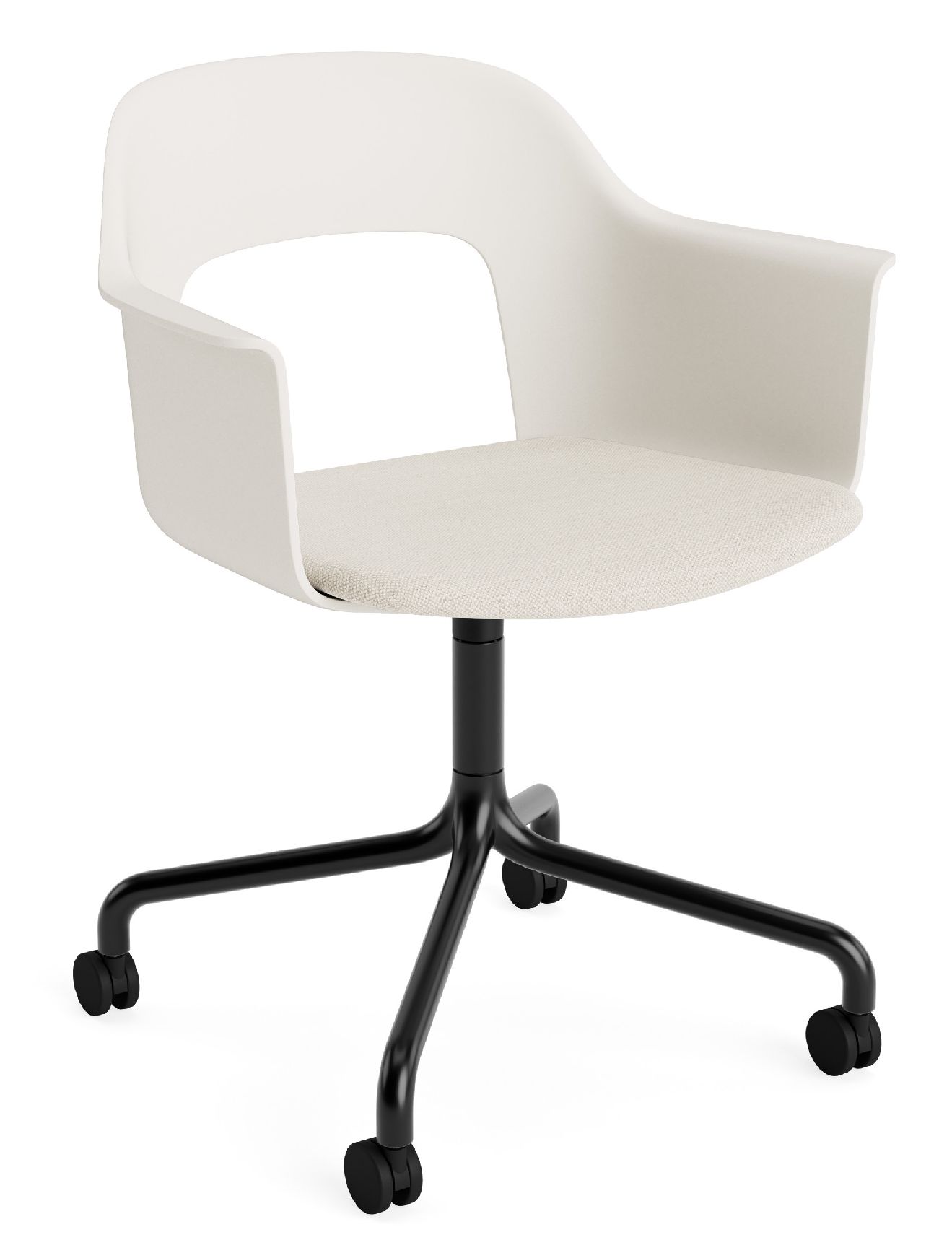Layout fauteuil 263 met armleuningen van Hay