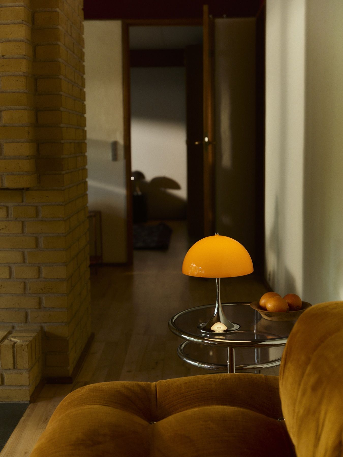 Panthella Originals 250 draagbare verlichting met oplaadbare batterij / tafellamp van Louis Poulsen
