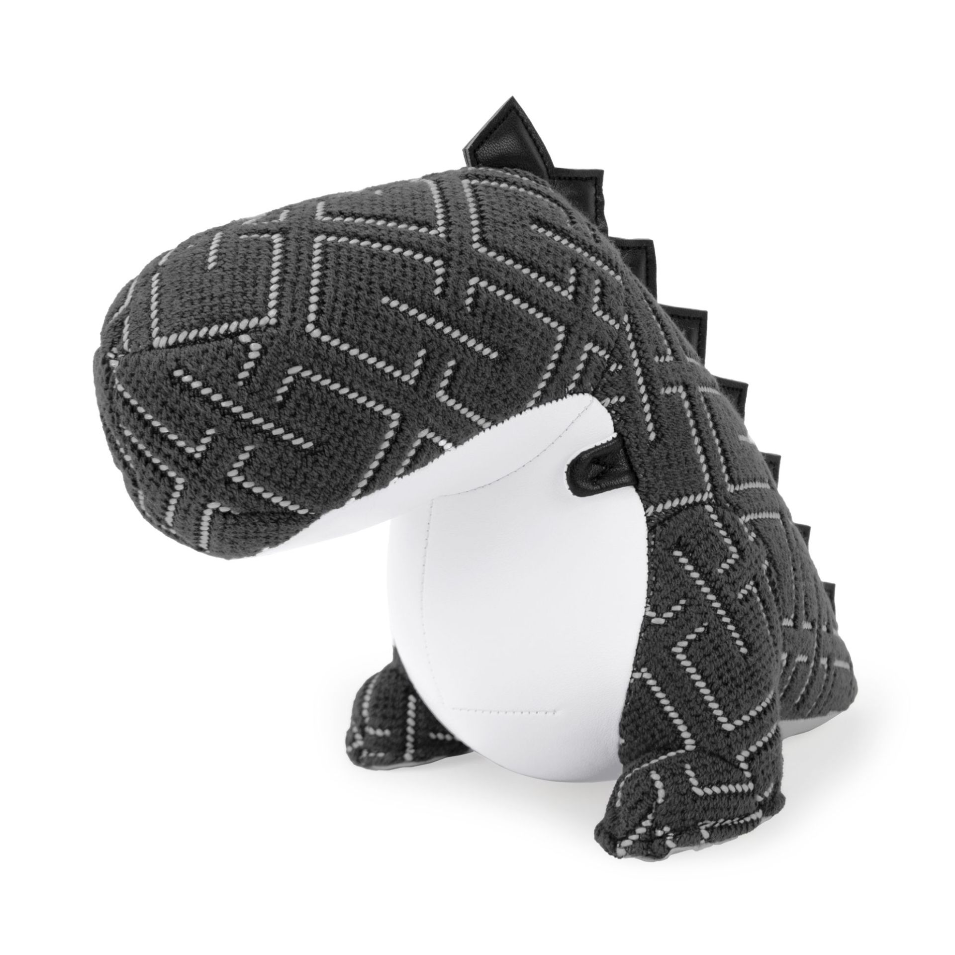 Boekensteun Dinosaurus Bobo Grid Donkergrijs Züny x Kvadrat