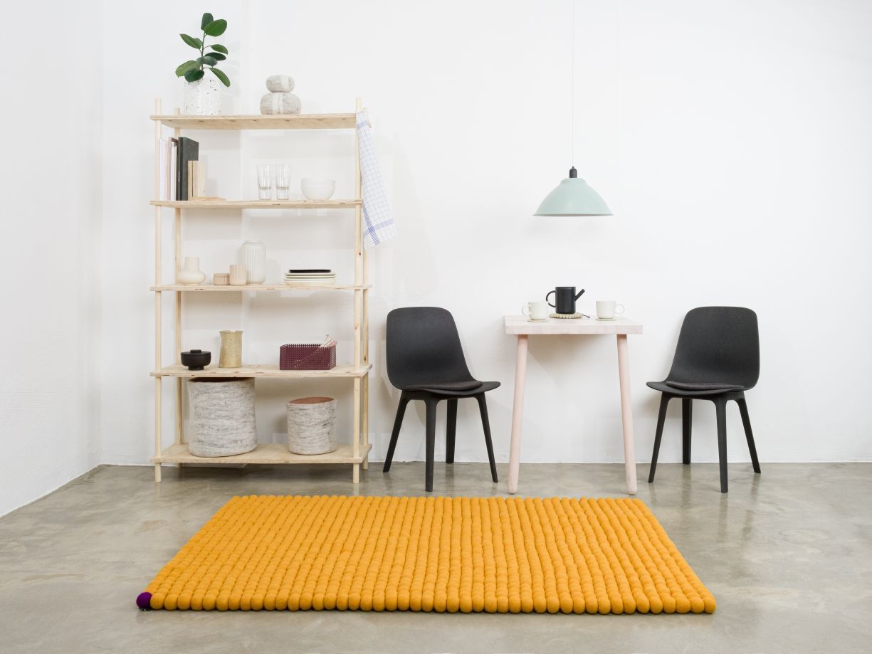 Big One rechthoekig viltkleed 140 x 200 cm myfelt 