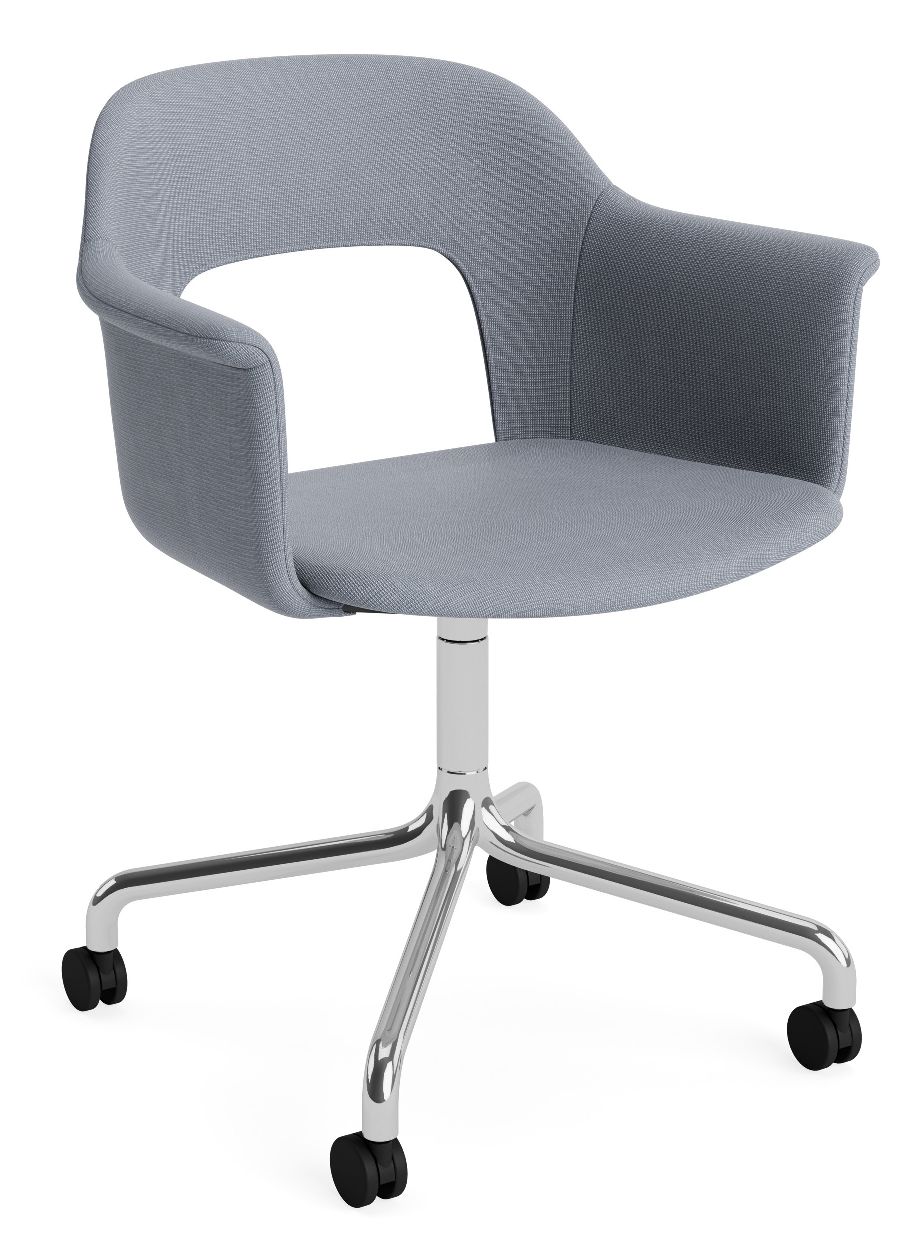 Layout fauteuil 264 met armleuningen van Hay