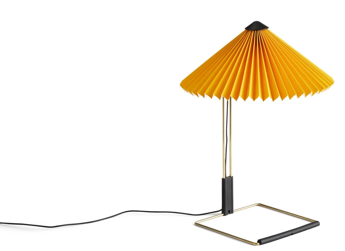 Matin Table Lamp S tafellamp geel Hay