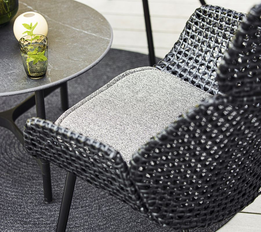 Vibe-fauteuil met hoge rugleuning van Cane-Line