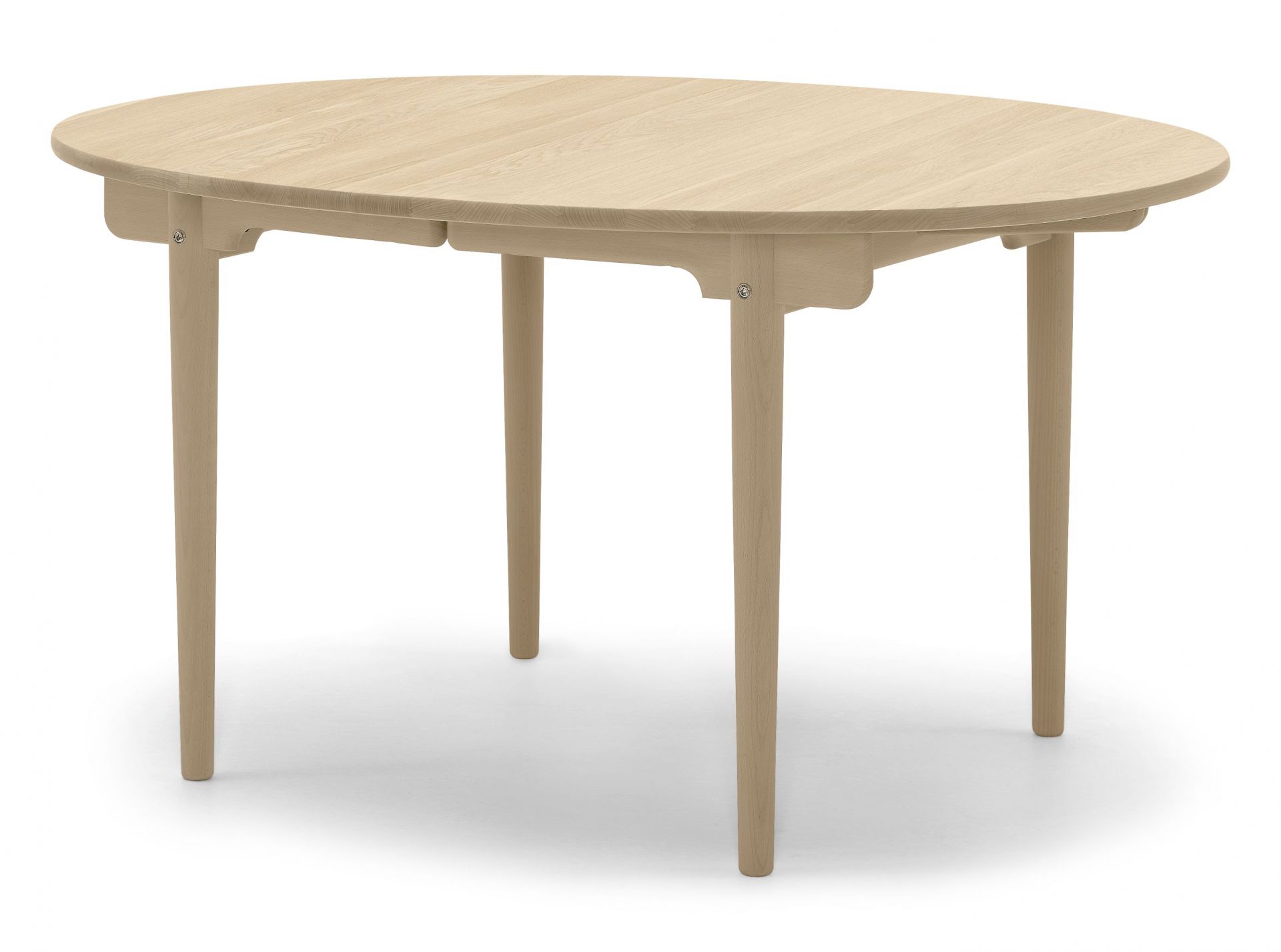 CH337I Carl Hansen & Søn Esstisch Buche geölt, oval, ausziehbar, ohne Einlegeplatte.