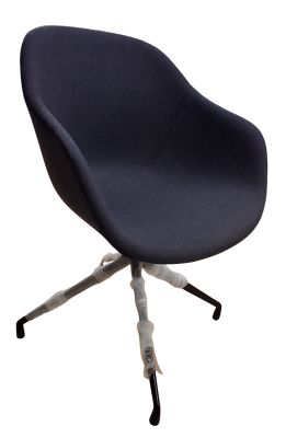 About A Chair AAC221 / AAC 221 / Zachte stoel met draaibare voet / REMIX 286 Hay EXEMPLAAR MET GEBREKEN