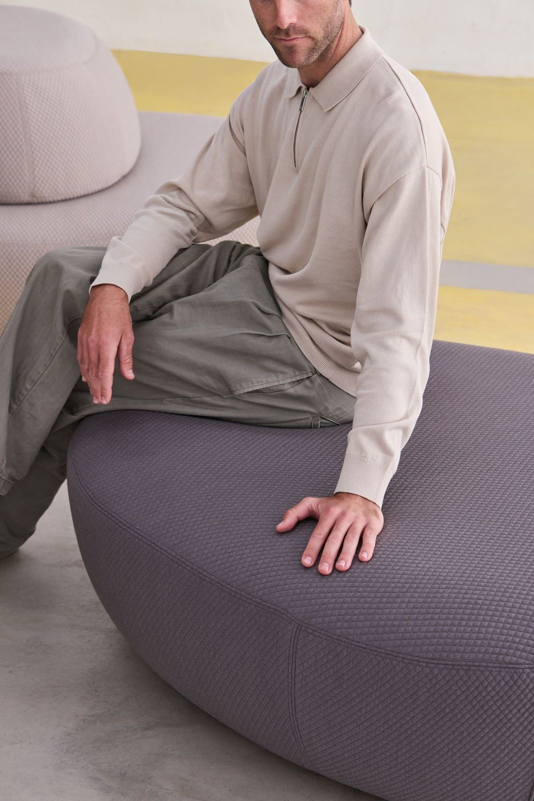 Sisters Pouf-kruk Softline