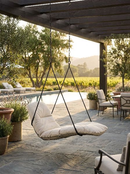 Leyasol Sun Lounger Swing Seat voor binnen en buiten – Freifrau Manufaktur