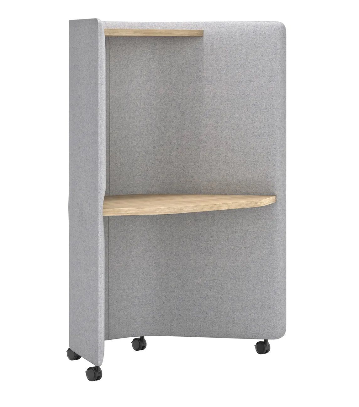 In OUT Office ME2259-bureau met geluidsabsorberende scheidingswanden van Andreu World