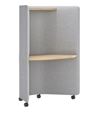 In OUT Office ME2259-bureau met geluidsabsorberende scheidingswanden van Andreu World