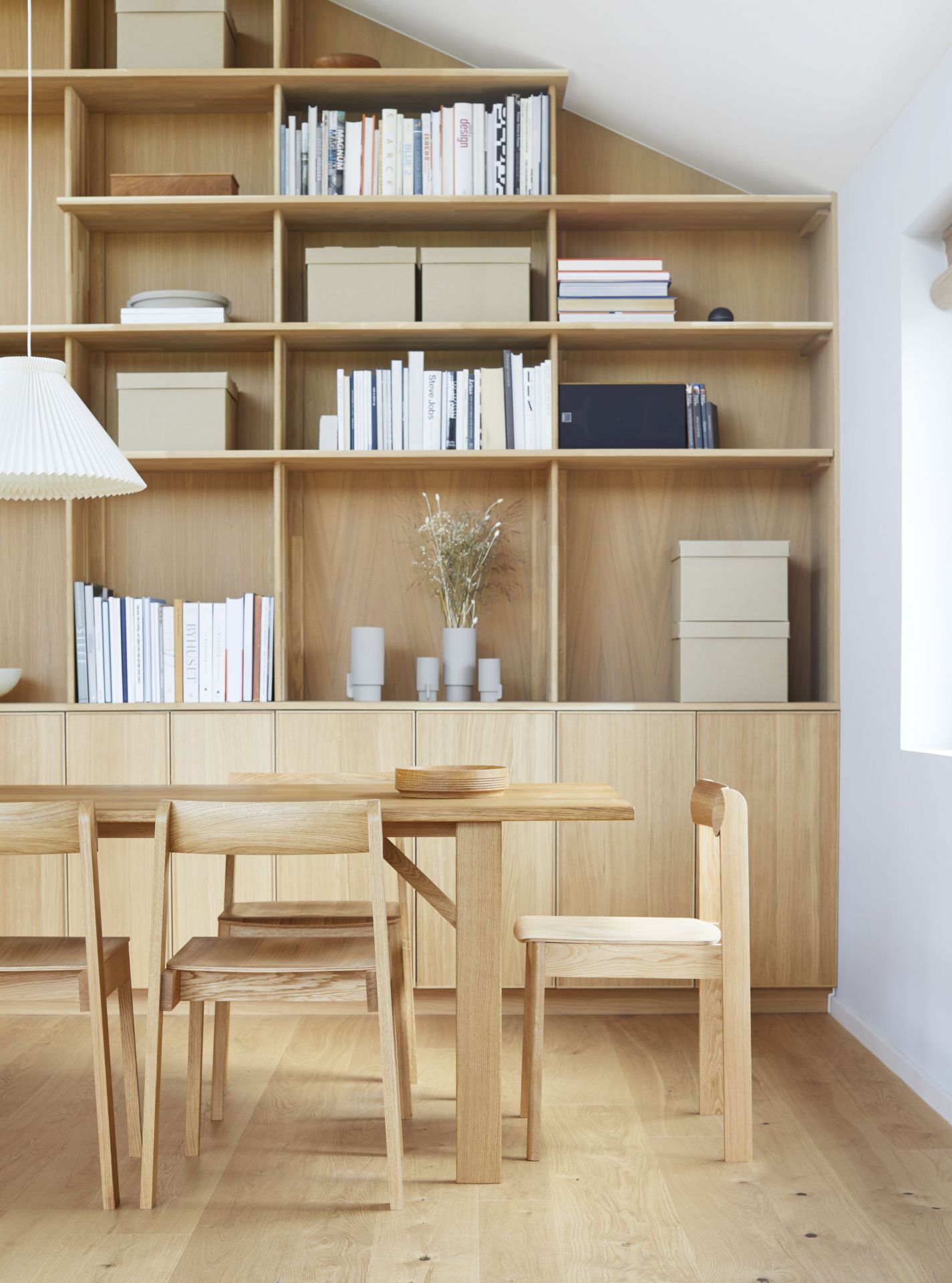 Blueprint stoel eikenhout Form & Refine