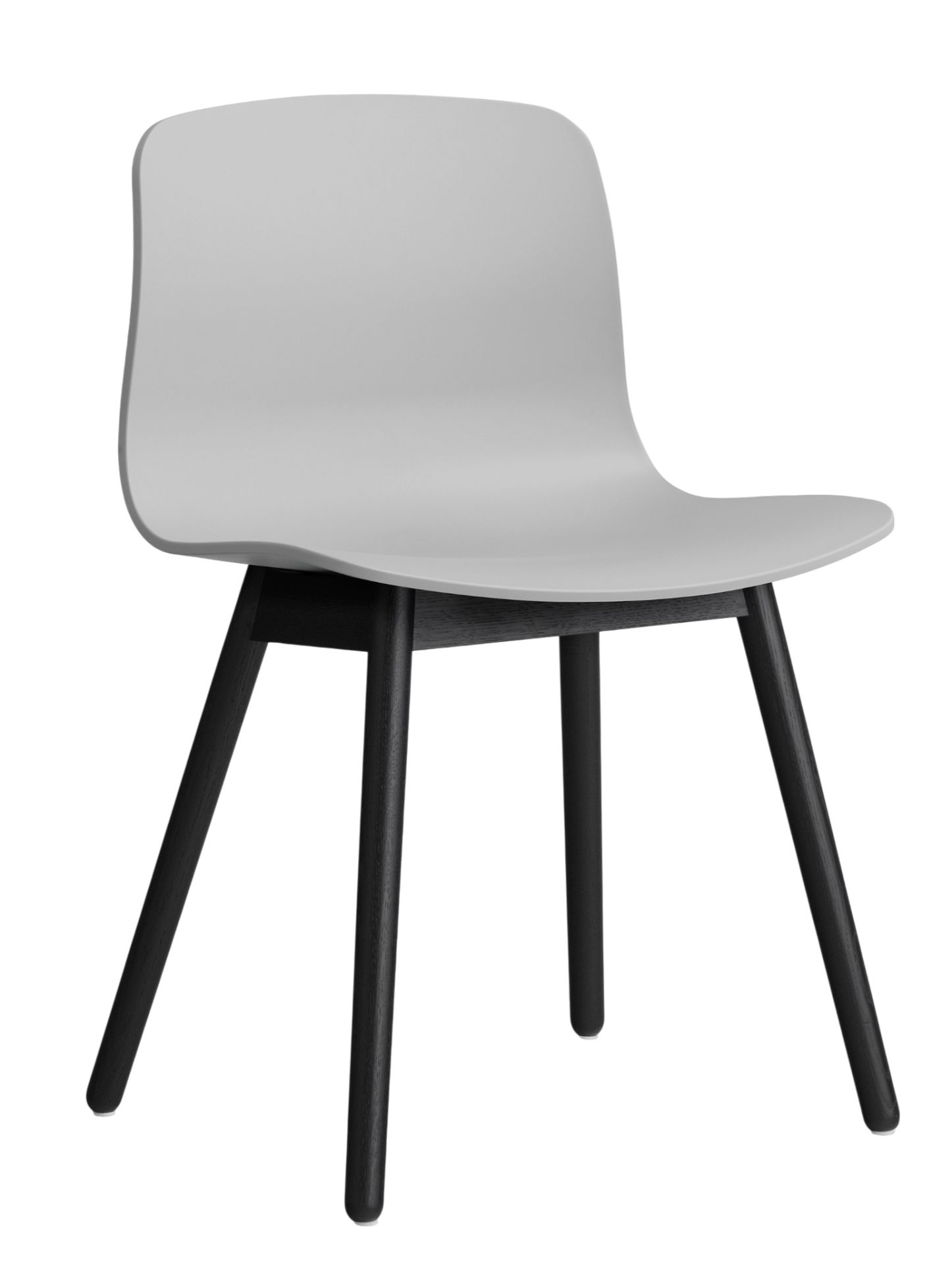 About a Chair AAC12 / AAC 12 stoel CONCRETE GREY 2.0 / EIK GELAKT OP WATERBASIS ZWART Hay UNIEKE EXEMPLAREN