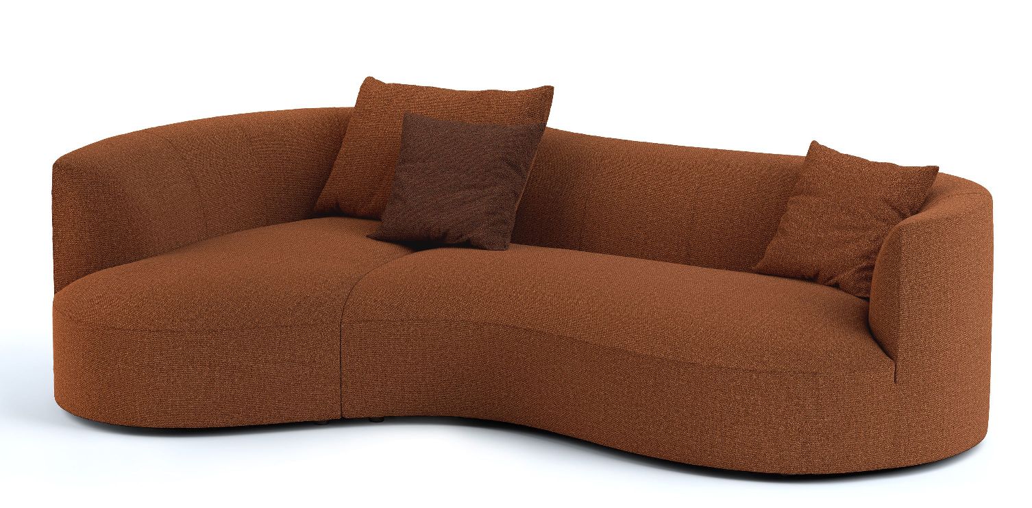 Siwa middelgrote bank met chaise longue Cor