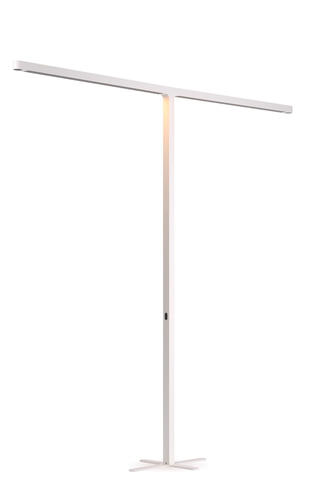 Team Cowork Stehleuchte in Grau: Moderne LED-Stehlampe mit minimalistischem Design für Büro und Arbeitszimmer.