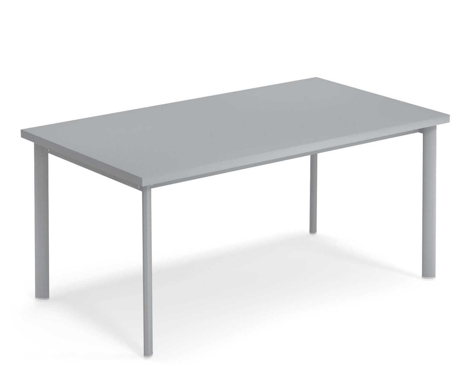 Grauer Star Tisch Outdoor von Emu, rechteckig, minimalistisches Design, ideal für Garten, Terrasse und Balkon.