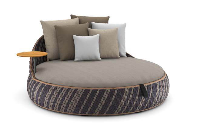 Dala Outdoor-zithoek met bekleding van Dedon
