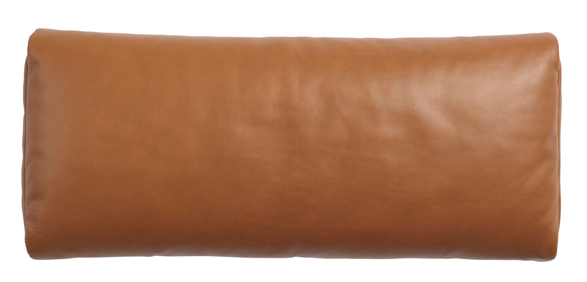 Braunes Lederkissen für Muuto Outline Daybed Liege, rechteckig und weich für bequemes Entspannen.