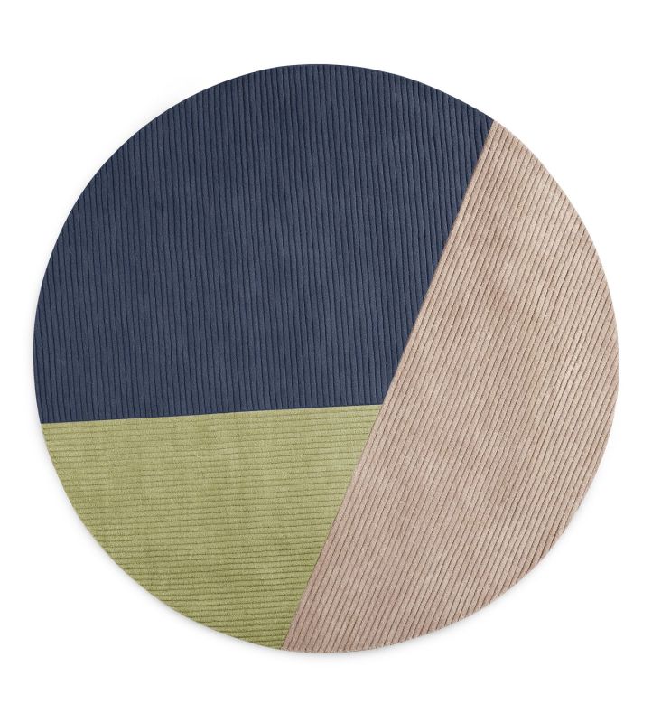 Row Rug Circular trio-tapijt Northern