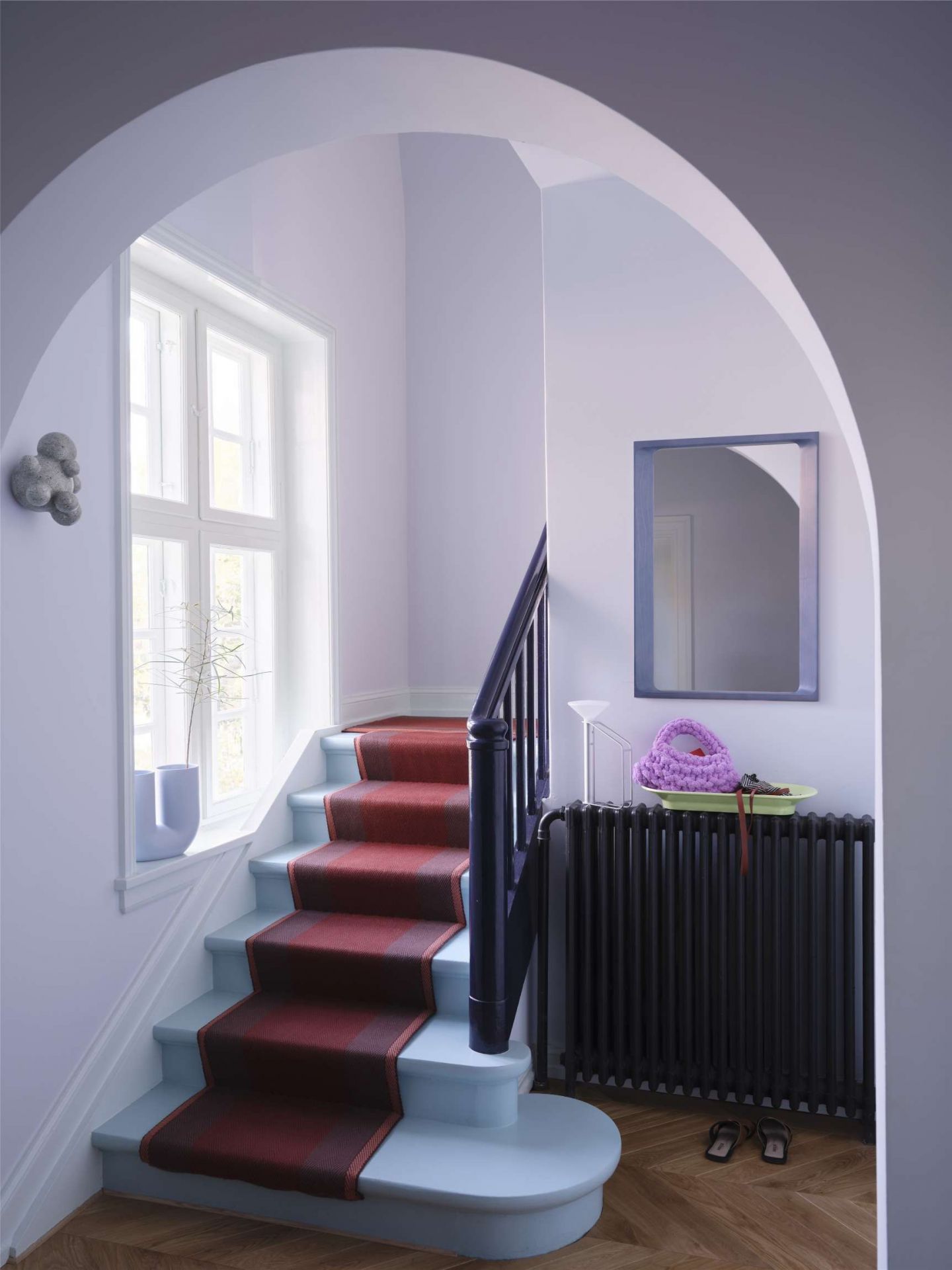 Kink-vaas H 26,3 cm Muuto Dieprood
