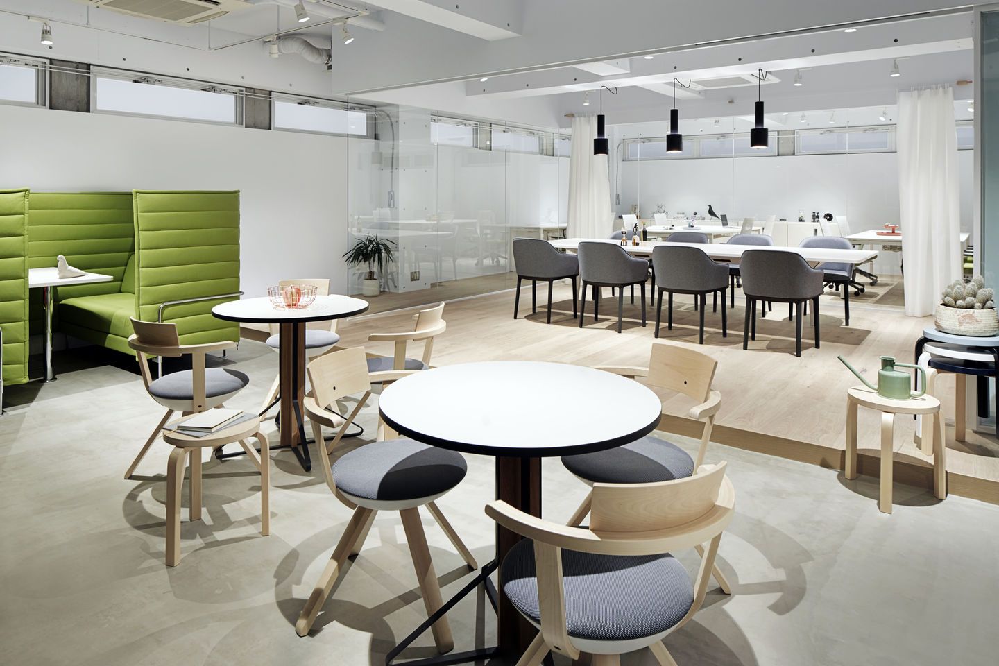 Alcove Cabin 2-zitsbank met hoge rugleuning Vitra