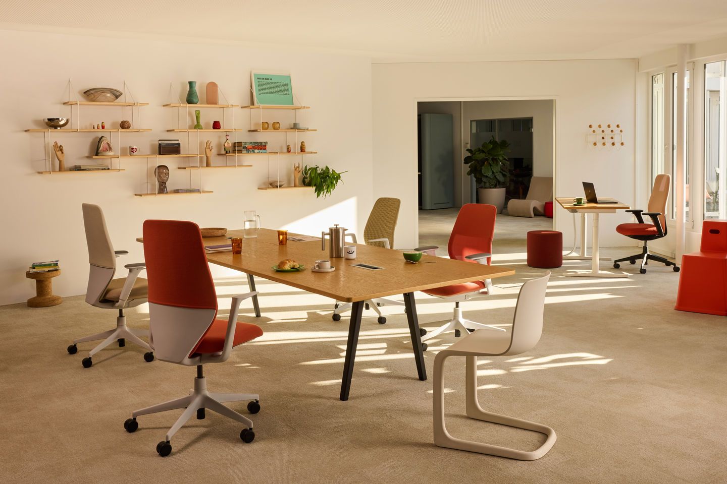 ACX Softknit bureaustoel met draaifunctie Vitra