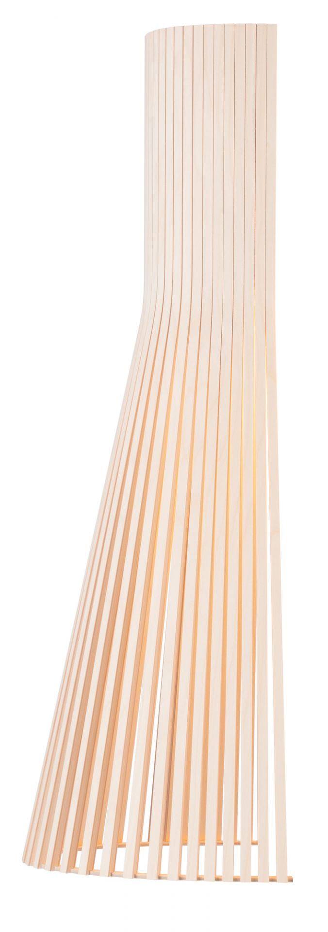 Secto Design Wandleuchte 4230 LED aus Birke, modernes Design für indirekte Beleuchtung.